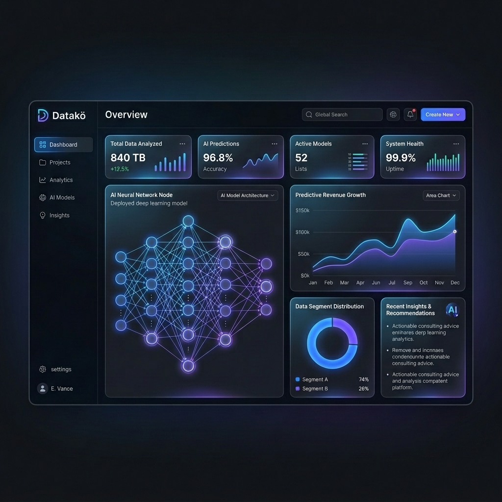 DataKö Plateforme Dashboard IA
